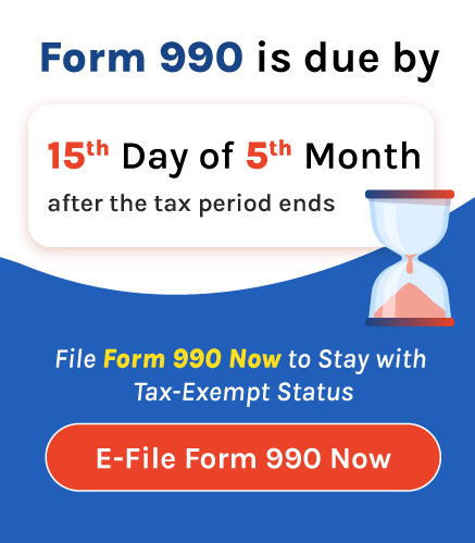 Form 990 Due date