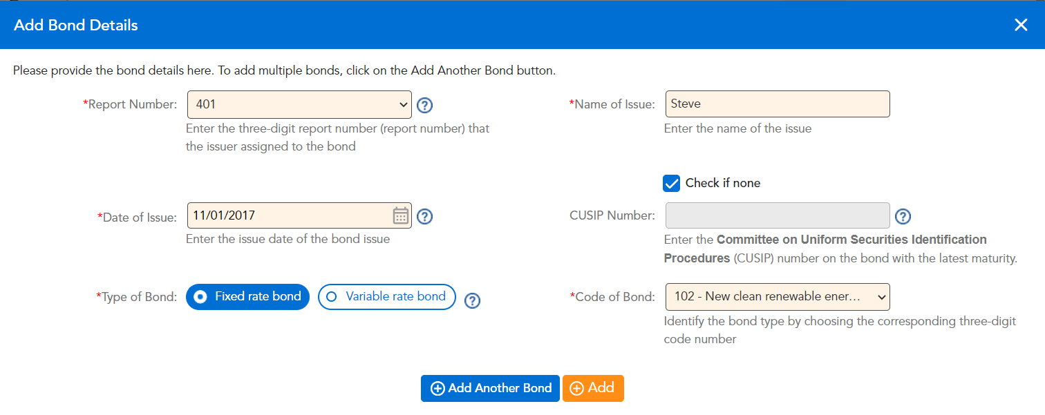 Add Organization Details
