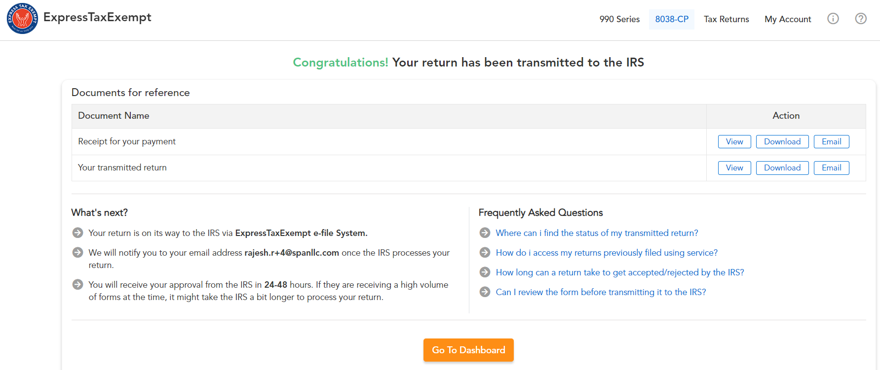Review your Form 990-EZ