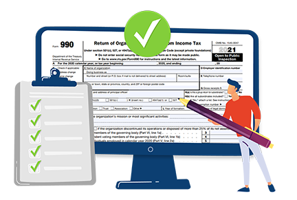 Form 990 corrections