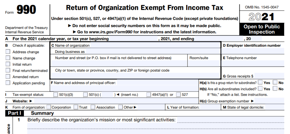 pic What Is A 990 Form For Nonprofit what is irs form 990 nonprofits tax