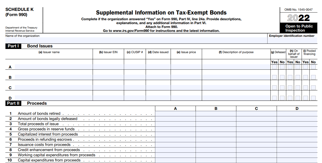 Form 990 Schedule D