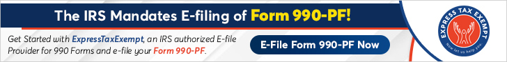 Form 990 pf instructions Ad banner